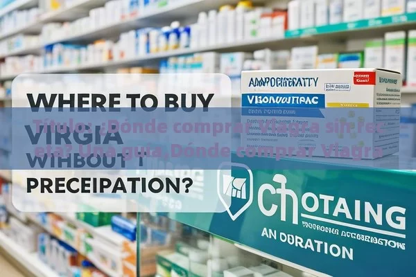  ¿Dónde comprar Viagra sin receta? Una guía,Dónde comprar Viagra sin receta