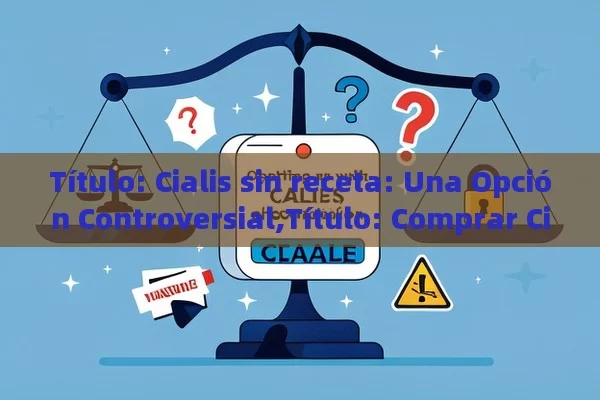  Cialis sin receta: Una Opción Controversial, Comprar Cialis sin receta: ¿Es seguro y legal?