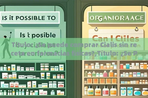  ¿Se puede comprar Cialis sin receta en farmacias físicas?, ¿Se Puede Comprar Cialis Sin Receta en Farmacias Físicas?