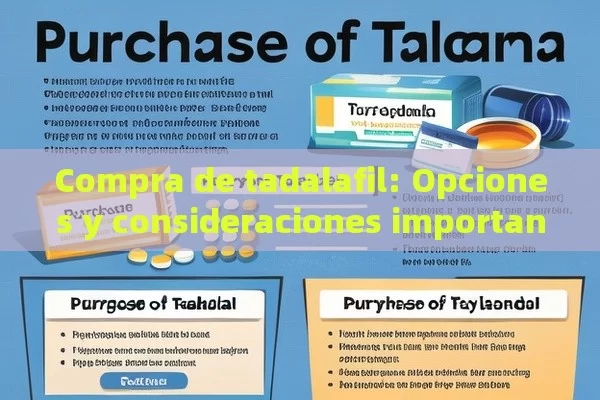 Compra de tadalafil: Opciones y consideraciones importantes - Cialis:Todo lo que Debes Sabe