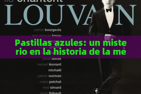 Pastillas azules: un misterio en la historia de la medicina - Cialis:Todo lo que Debes Sabe